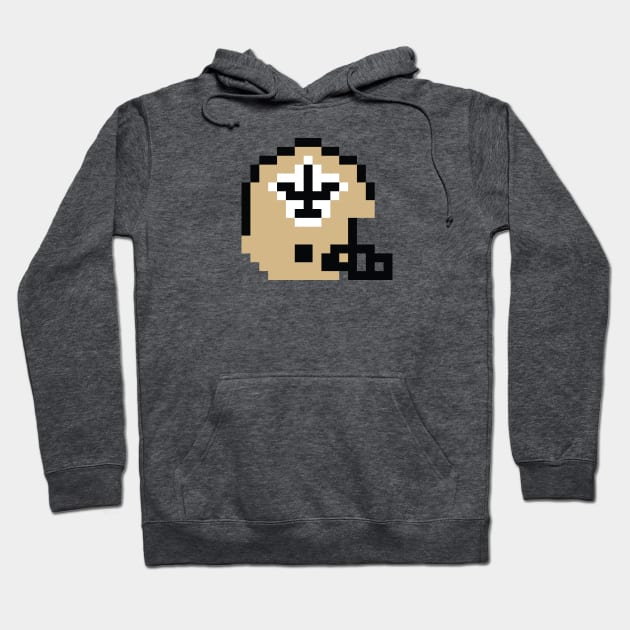 8 Bit New Orleans Saints Helmet Hoodie by N8I